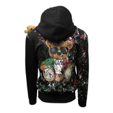 Vialli Krazyt Hoodie Black